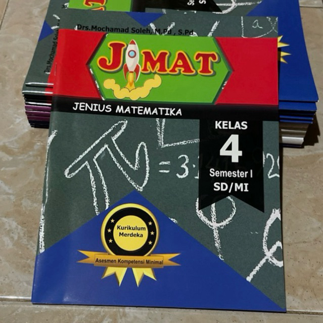 JIMAT Jenius Matematika untuk SD/MI Kelas 4 Semester 1 KURIKULUM MERDEKA