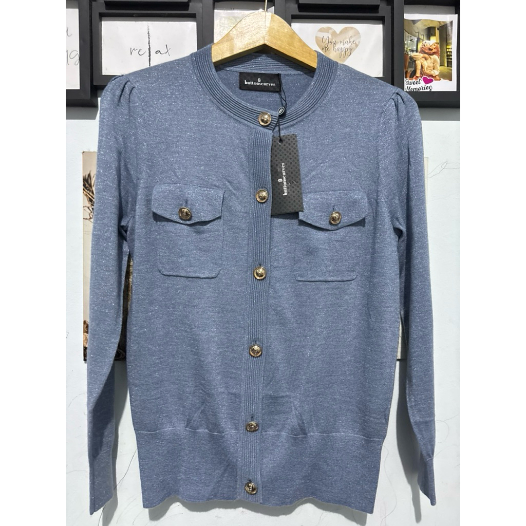 Buttonscarves-Lisa cardigan