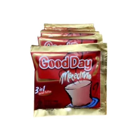 

Good Day Mocacinno 3 in 1 Kopi Instan 20gr 1 Renceng Isi 10 Sachet