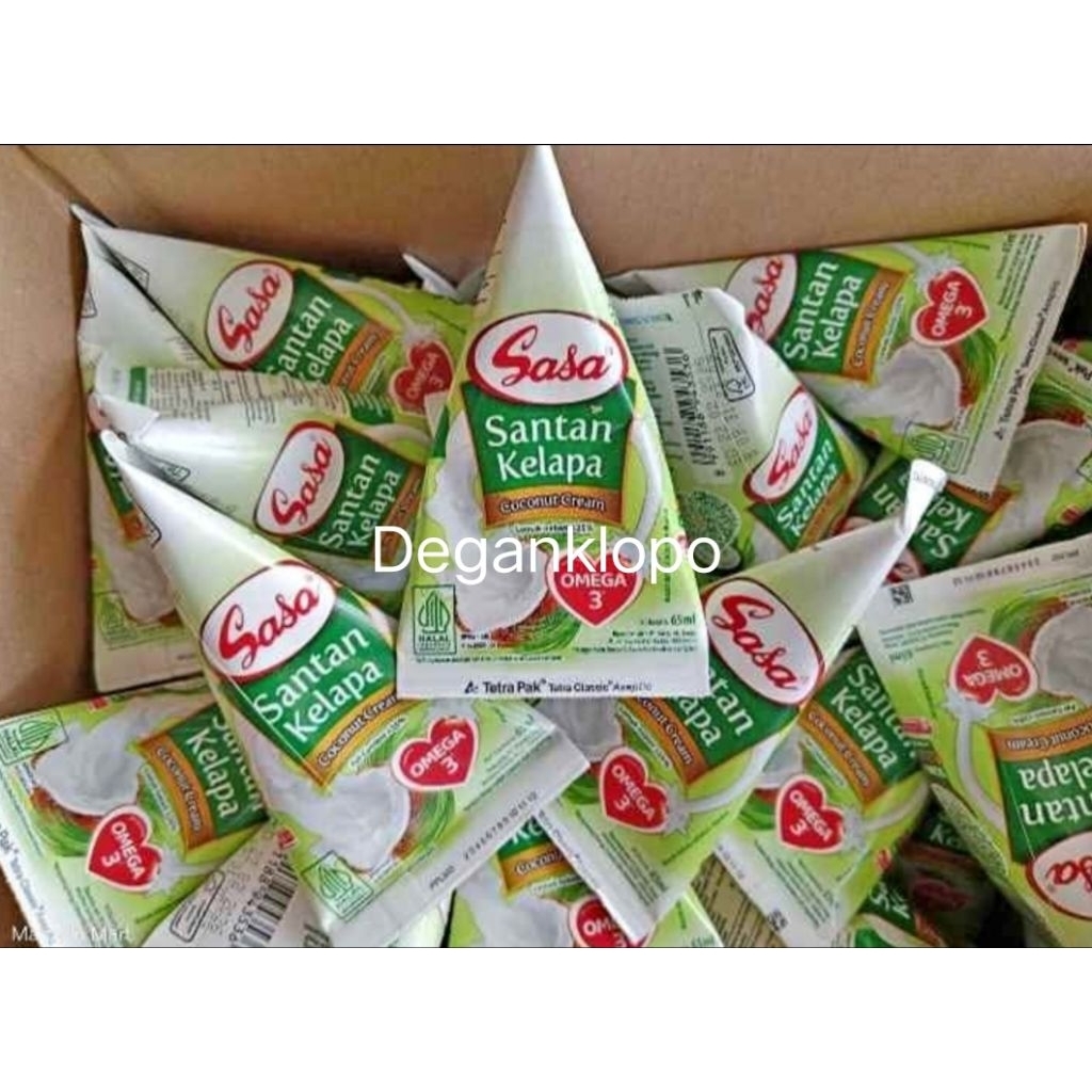 

Santan Sasa Cair 65ml Kerucut Paket 4Dus (PROMO)