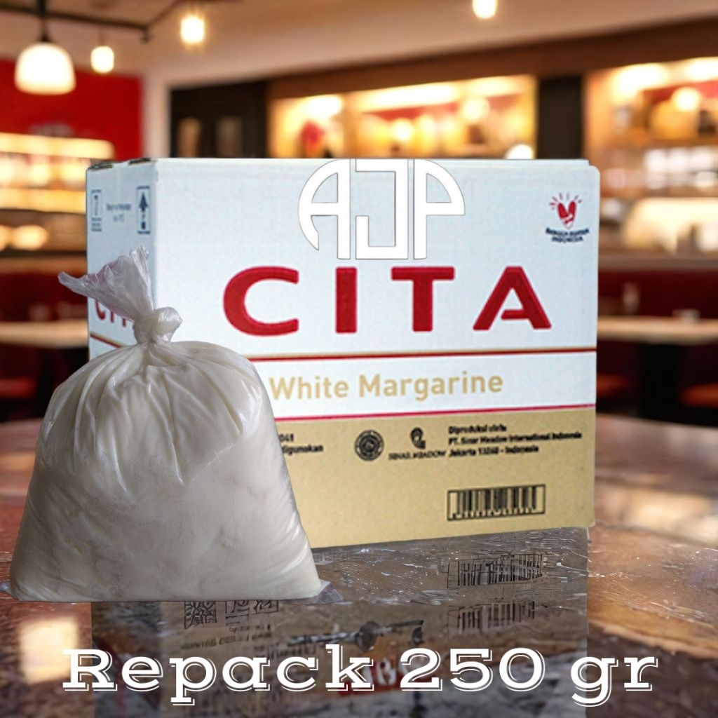 

CITA White Margarine / Mentega Putih | Repack 250 gr