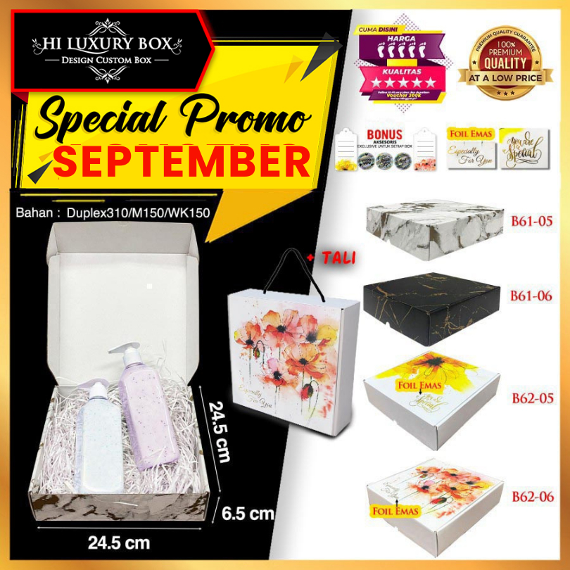 

Kotak Hampers - Kotak Kado Besar Uk 27x27x10 cm - B61