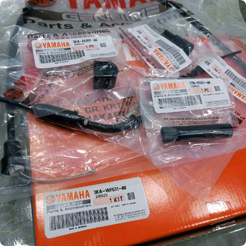 Kabel Gas RX King Karbon Original Yamaha Genuine Part YGP | Sparepart Motor RX King Asli