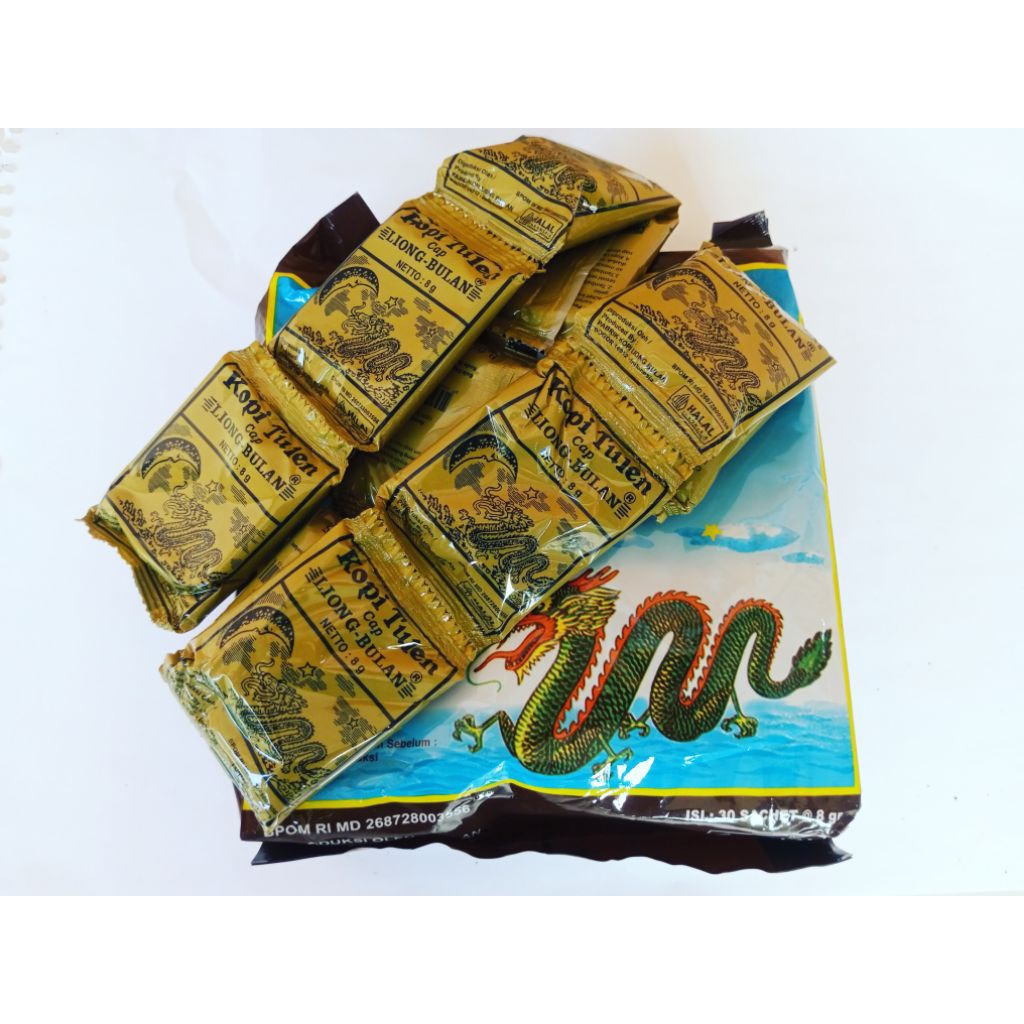 

Kopi Tulen Liong Bulan Tanpa Gula 10 sachet x gram