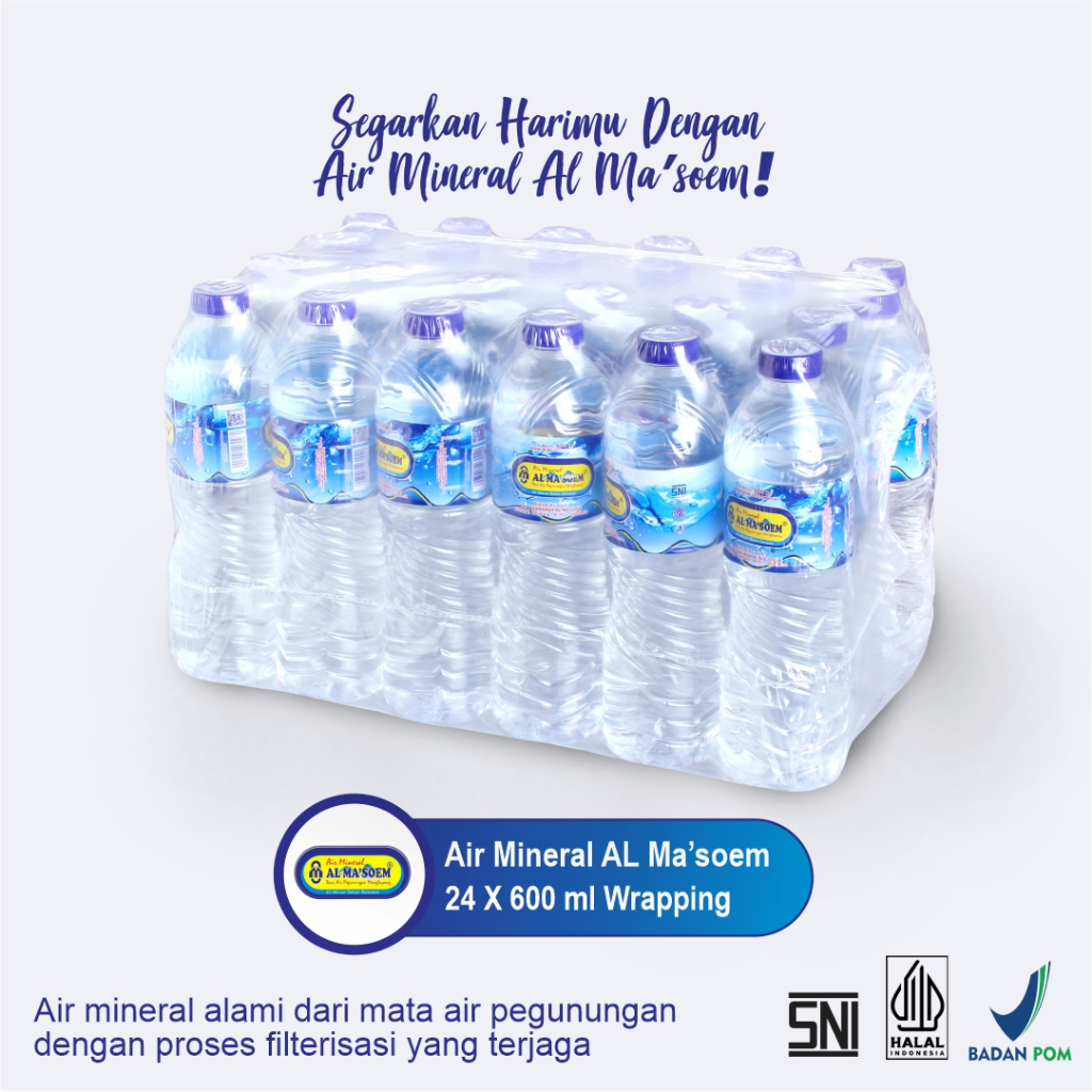 

Air Mineral Al Ma'soem Classic 24x600 ml