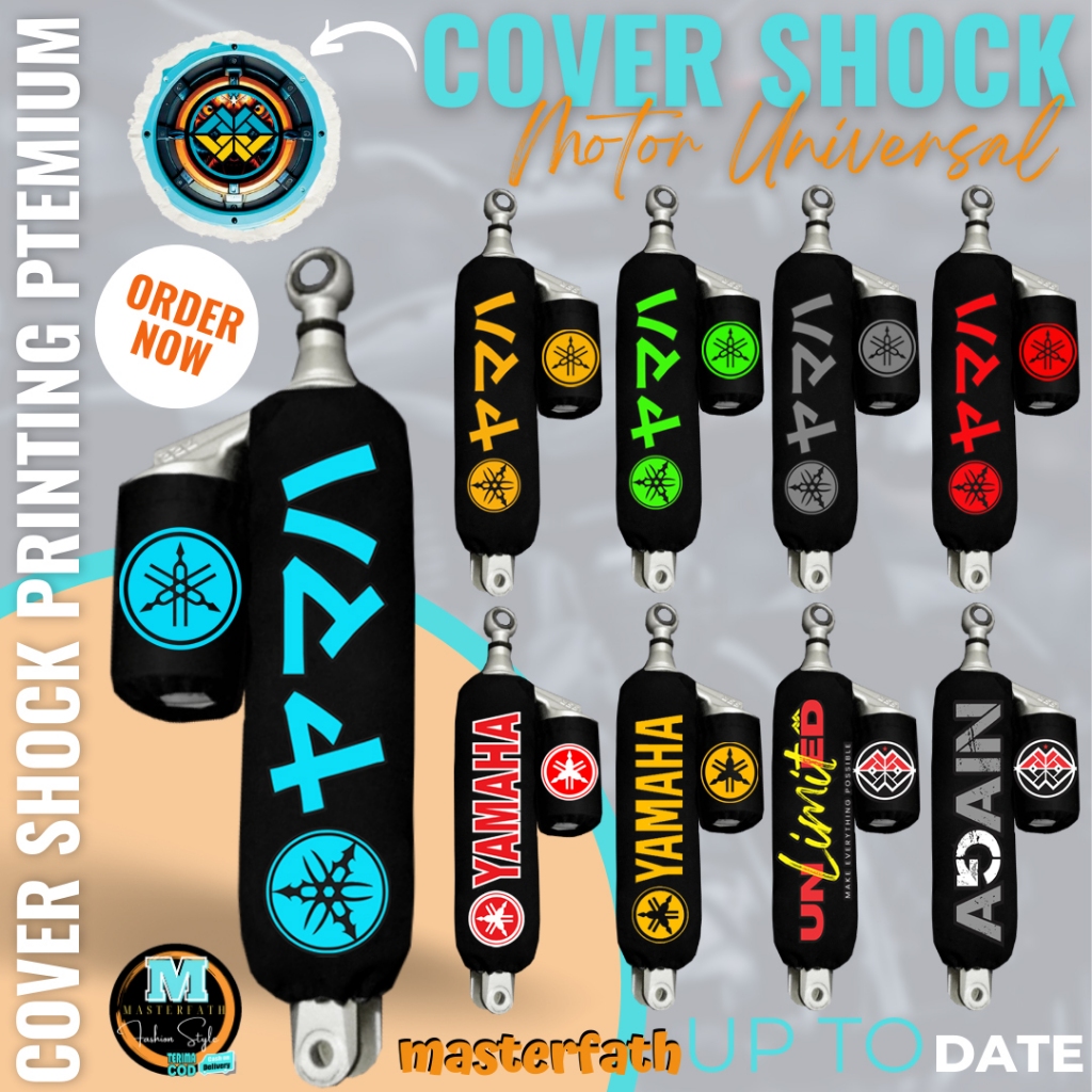 Cover Shock Belakang Fazzio Soul GT Cover shockbreaker Grand Filano Fino Nouvo sarung sok XRide Xeon