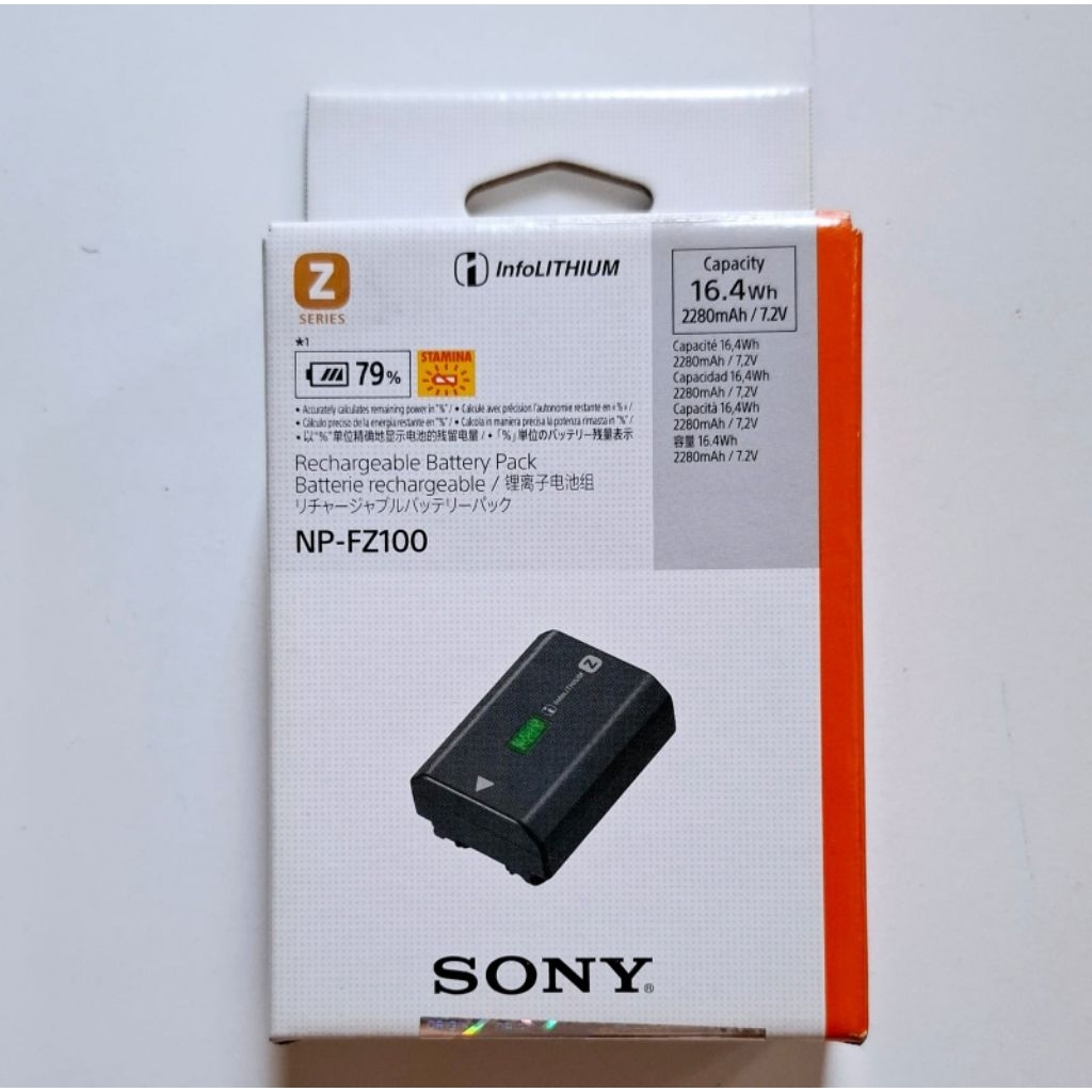 Baterai kamera Sony NPFZ100