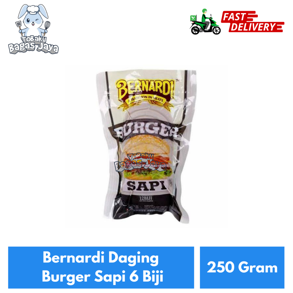 

Bernardi Daging Burger Sapi 6 Biji 250 Gram