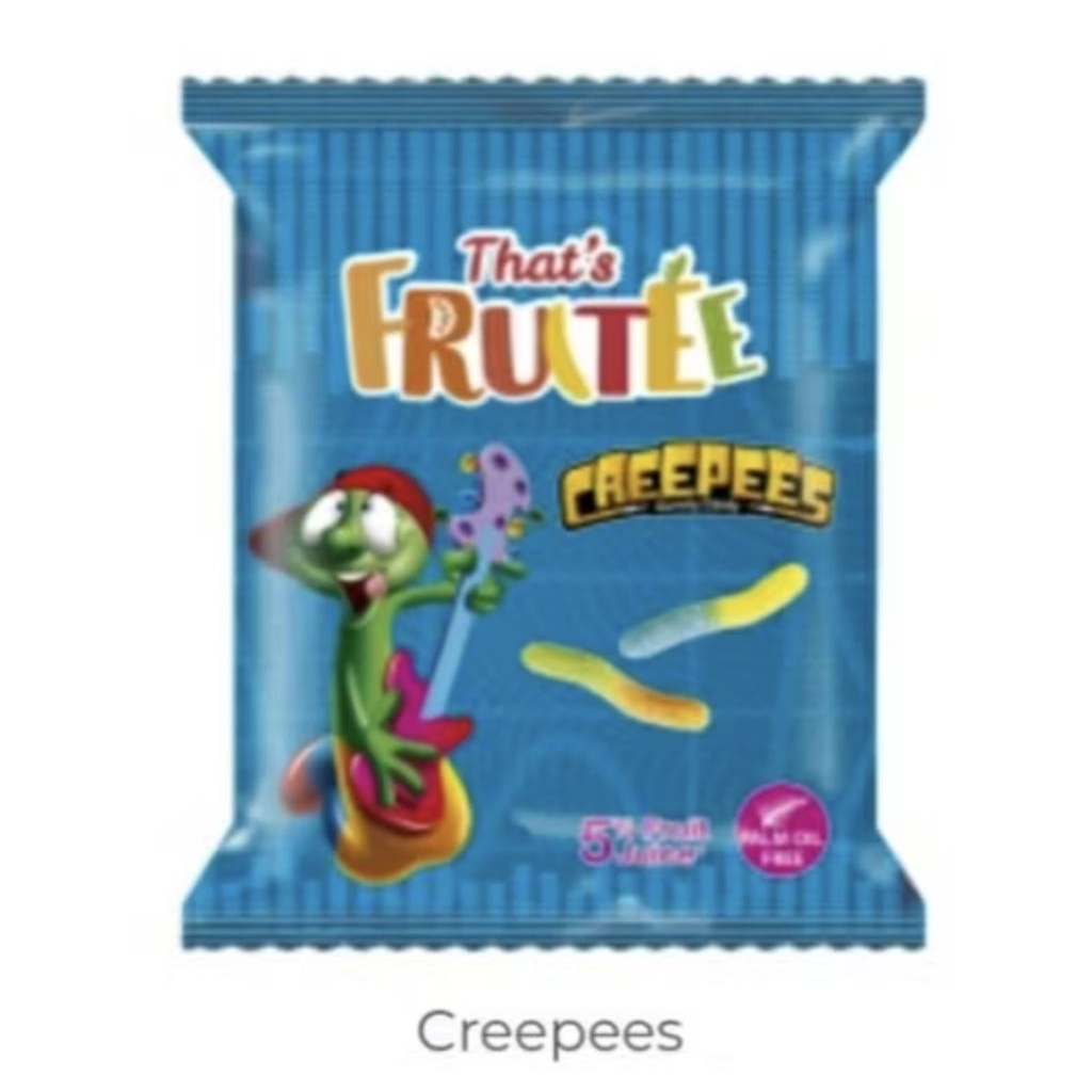 

Thats Fruitee Bears Gummy Candy Creepees Sour Candies Permen Asam Jelly