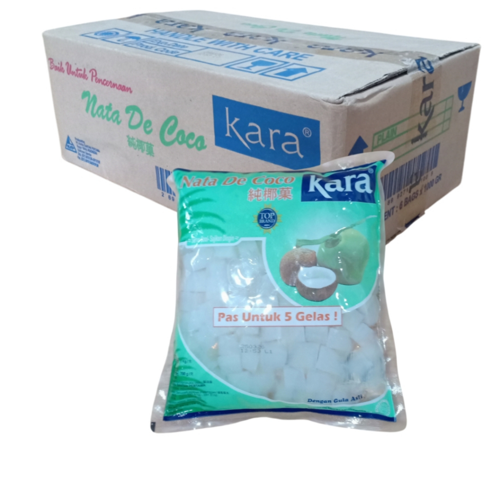 

1 Pcs Kara Nata De Coco Sari Kelapa 1kg Drink Gula Minuman Instan