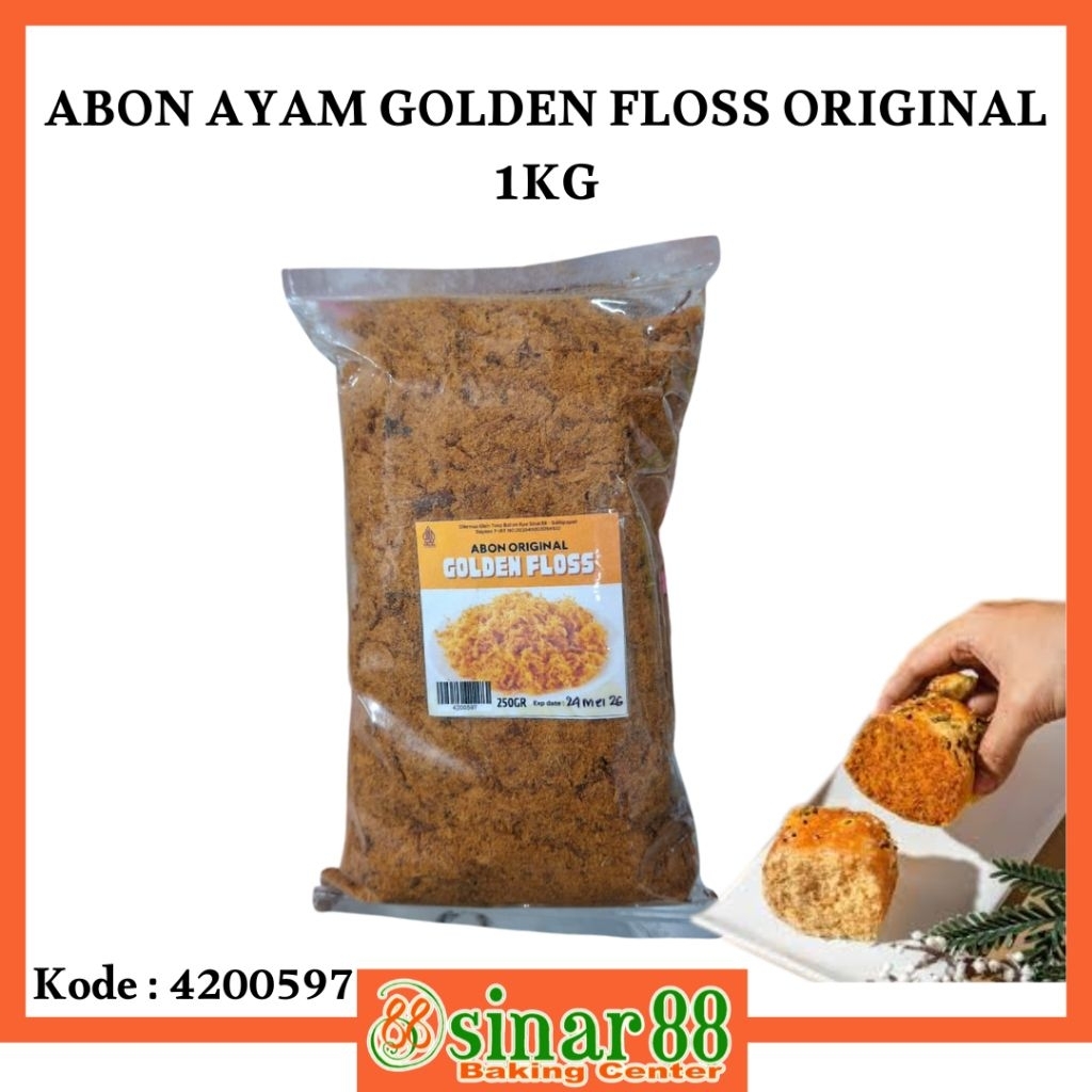 

ABON AYAM GOLDEN FLOSS ORIGINAL 1KG