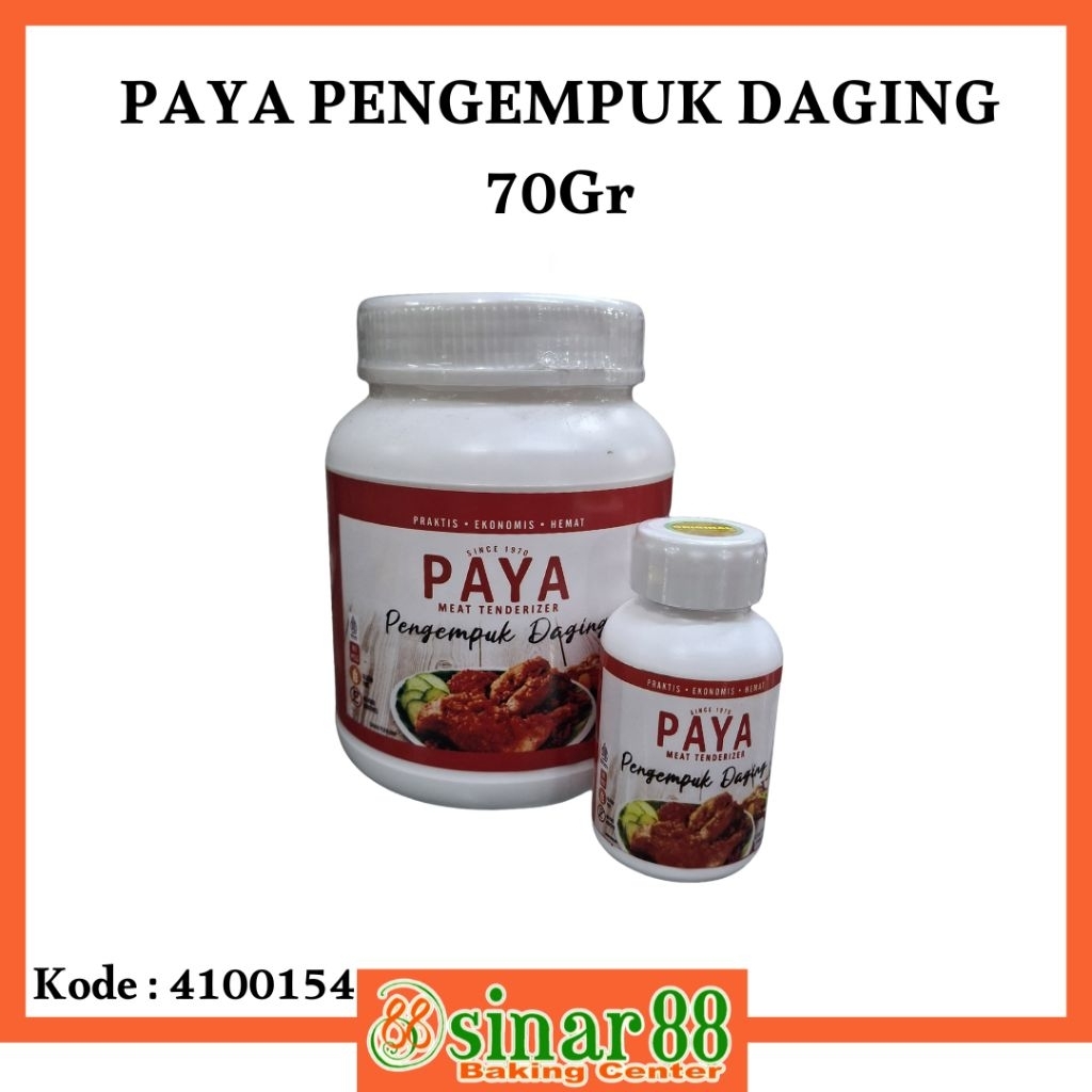 

PAYA PENGEMPUK DAGING 70GR