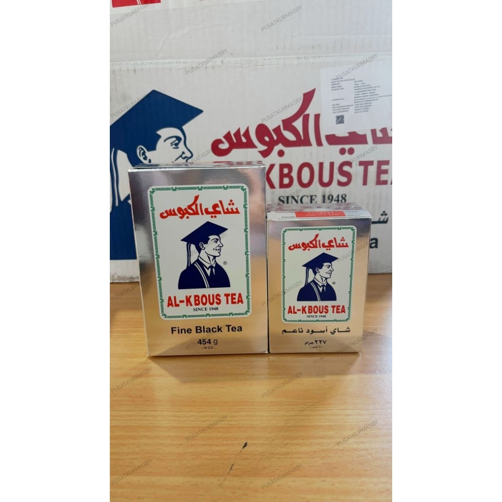

TEH HITAM ARAB BUBUK AL-KBOUS TEH HITAM MURNI TEH TARIK