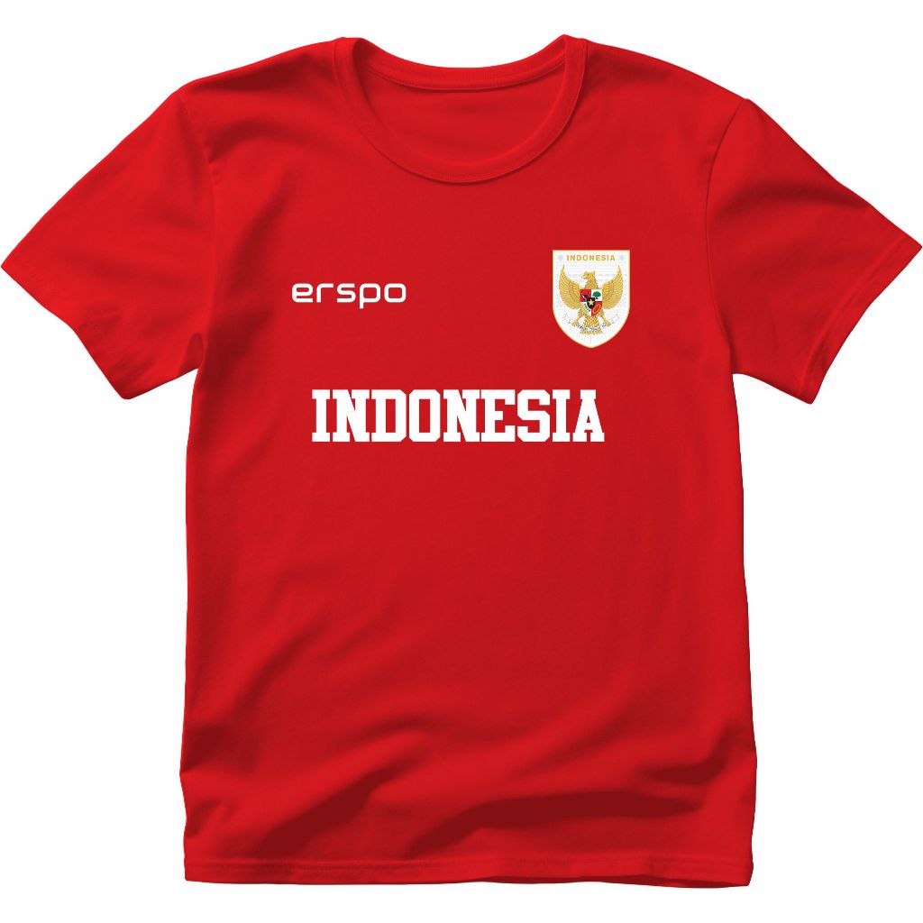 KAOS ANAK-ANAK JERSEY TIMNAS INDONESIA TERBARU 2025 V4 | KAOS TIMNAS INDONESIA