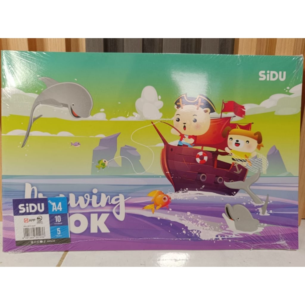 

BUKU GAMBAR SIDU A4 / A3 ( 1 PAK ISI 5 BUKU )