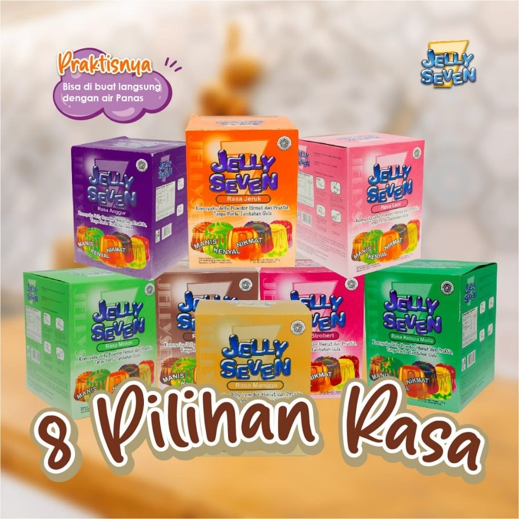 

JELLY SEVEN COKLAT 14GR