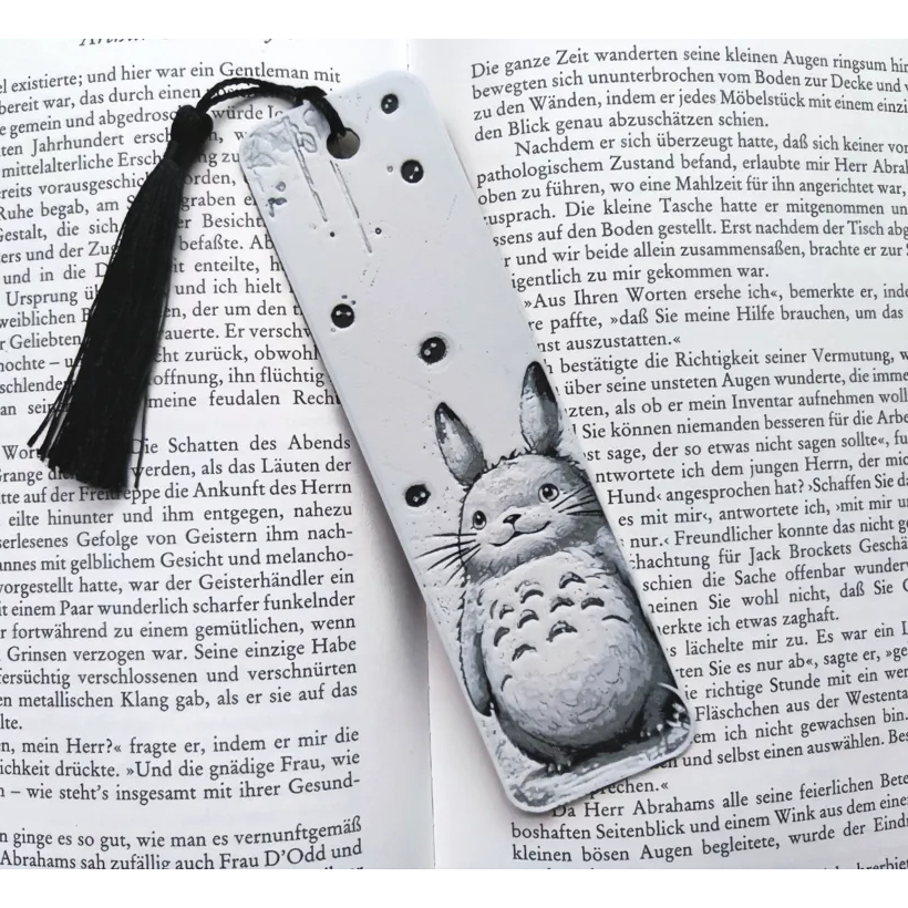 

Bookmark Totoro Lucu & Imut | Pembatas Buku Totoro Dari Bahan Plastik PLA Bisa Custom Panjang 10 cm