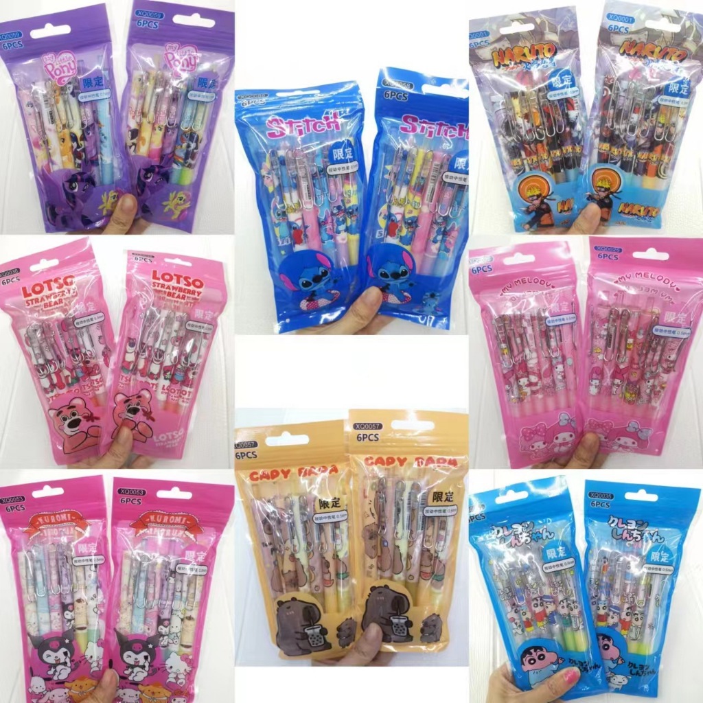 

PULPEN PENA BALLPOINT PEN ANEKA KARAKTER ISI 6 PCS DALAM 1 KEMASAN