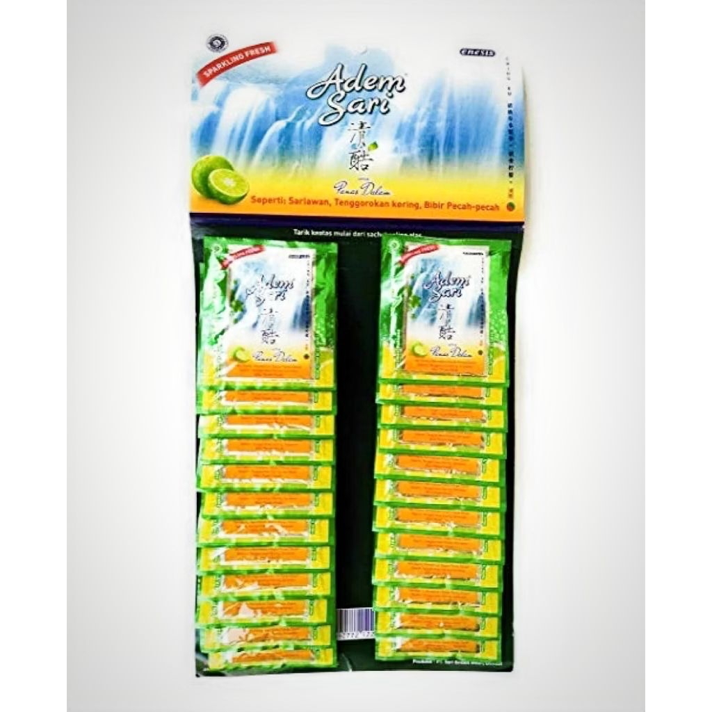 

Adem sari sachet untuk panas dalam 24 sachet