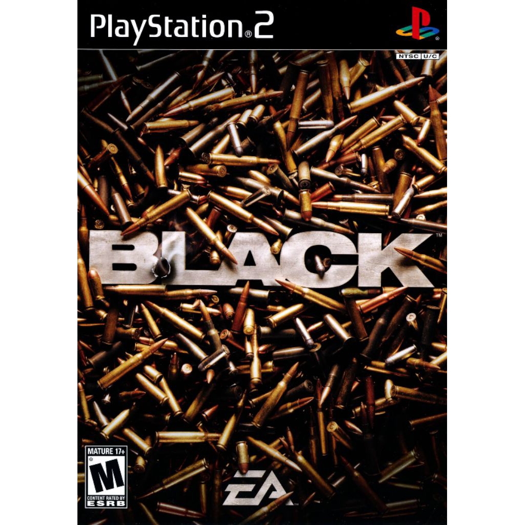 kaset ps2 dvd black