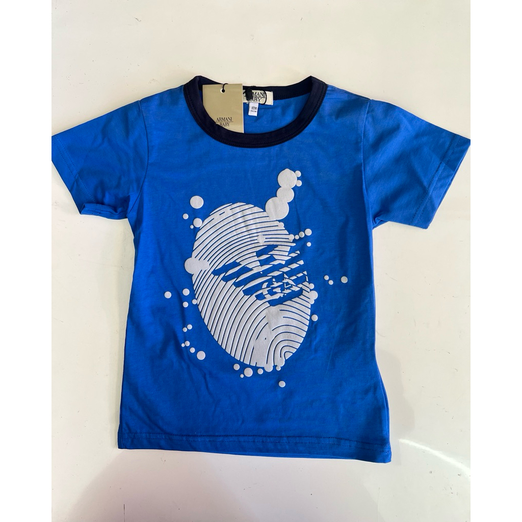 baju kaos anak cowo armani baby
