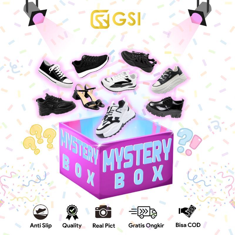 GSI Mysteri Box Sepatu Korea Import 0001