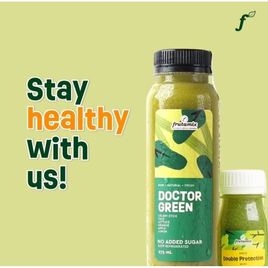FRUTAMIX - Doctor Green (Celery) - Cold Pressed Juice / Jus / Detox  / Cleanse Program