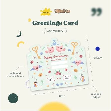 

Kotak-ku Card Happy Anniversary