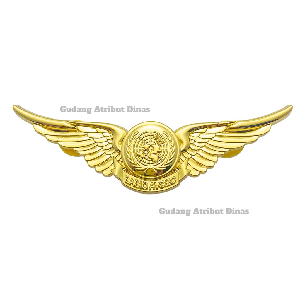 100% LUXURY Brevet Avsec Basic/Brevet Avsec Basic Luxury/Pin Avsec Basic Luxury/Brevet Luxury/Atribu