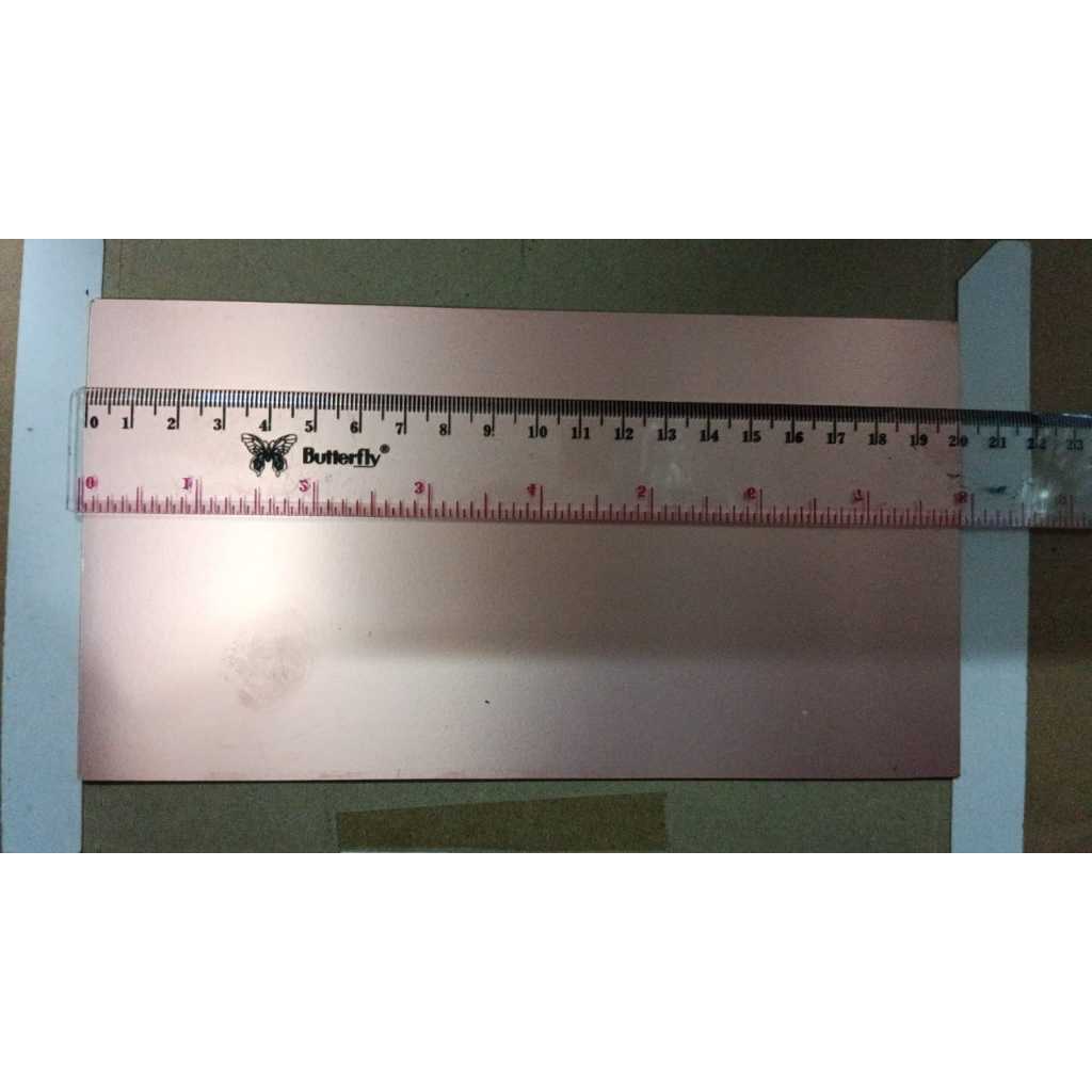 8347 papan pcb polos fiber lembaran merk ec korea 10x20 fr4 fr 4 10cm x 20cm