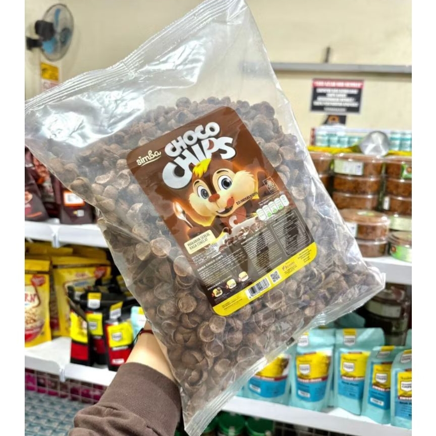 

(1 DUS) SIMBA CHOCO CHIPS BAG 950 GR ISI 2 PCS