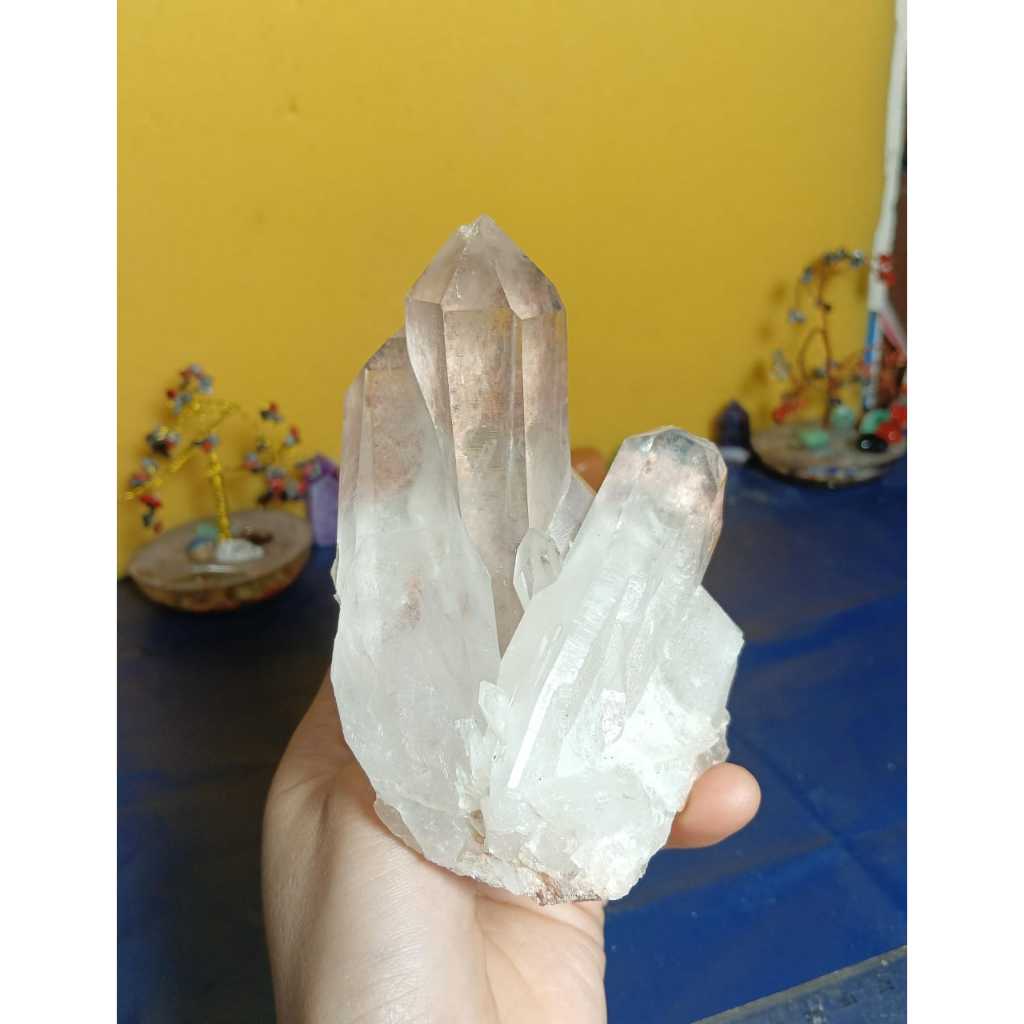 Batu Crystal Natural Clear Quartz Cluster (1)