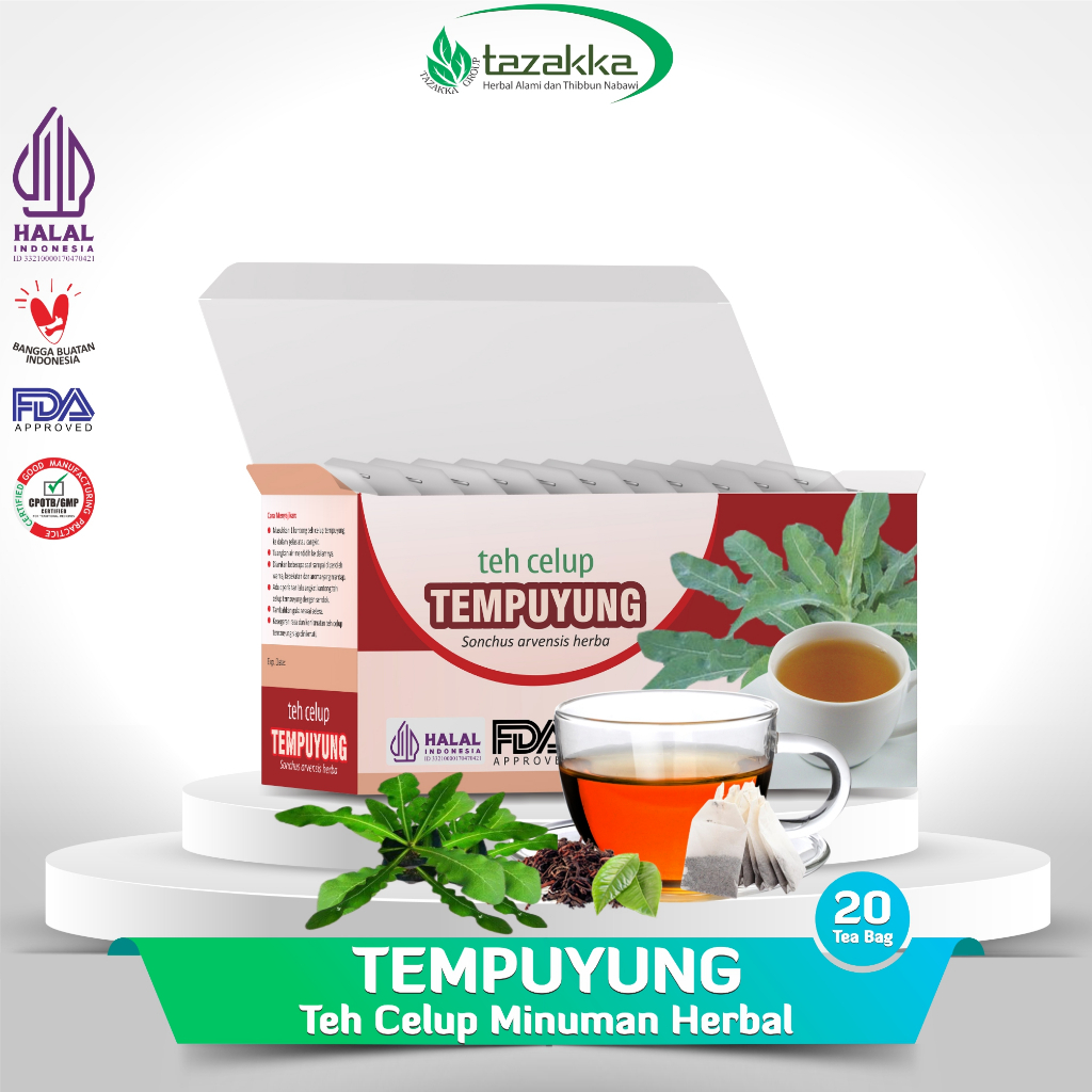 

Obat Batu Ginjal Saluran Kemih Empedu Dengan Teh Herbal Tempuyung Original Isi 20 Kantung Teh Celup