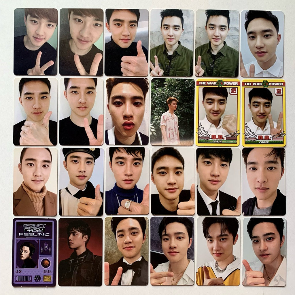 exo d.o. do kyungsoo official pc photocard album exodus sfy sing for you lotto for life the war koko
