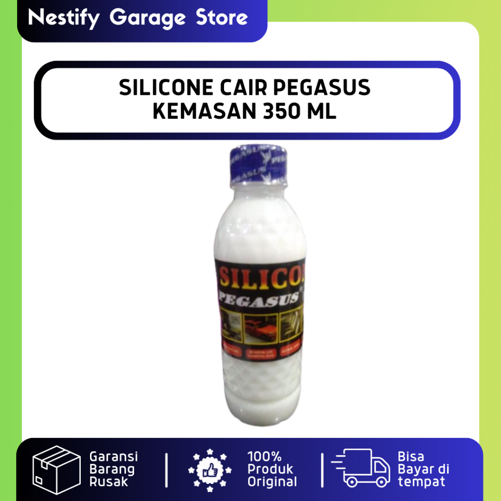 SILICONE SILIKON CAIR UNTUK MENGKILAPKAN BODY MOTOR MOBIL BAN UKURAN 350ML GOOD QUALITY
