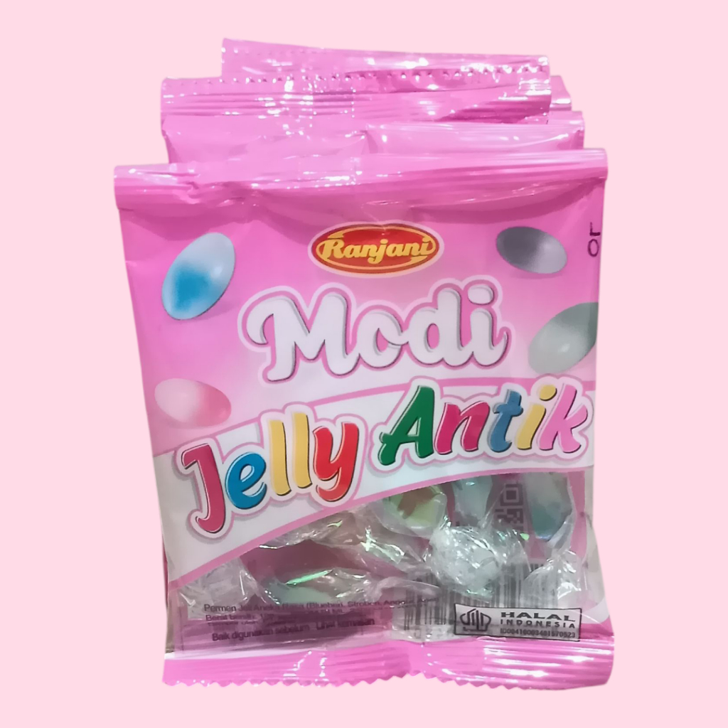 

Ranjani MODI JELLY ANTIK Permen Bentuk Antik [12 pcs/renceng]
