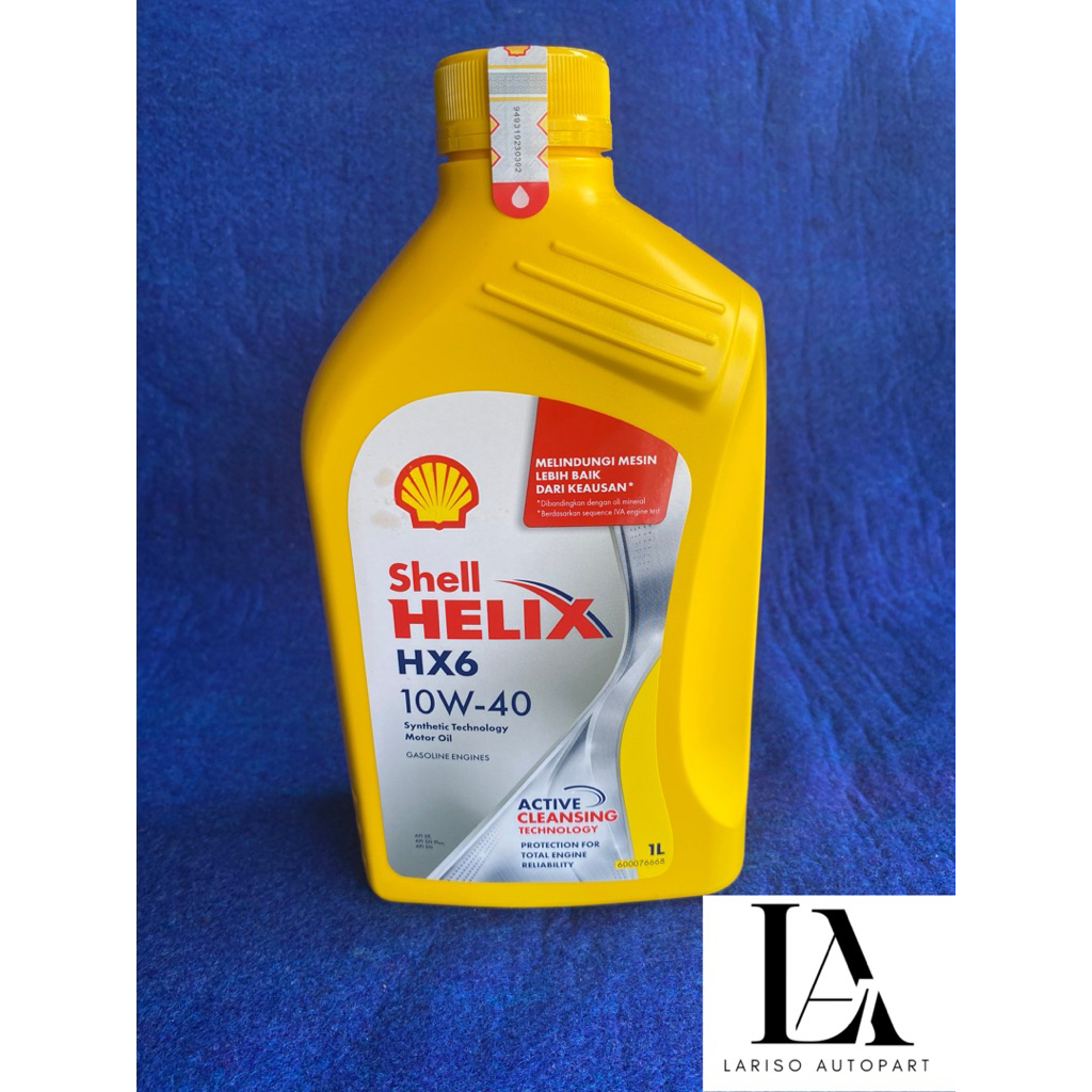 oli Shell helix 10w-40  1 liter