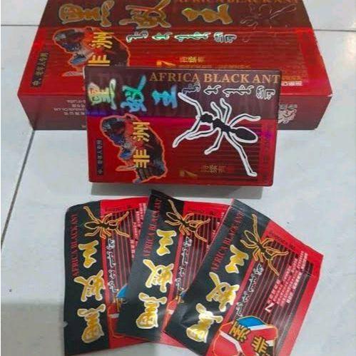 

SEMUT HITAM AFERIKA BLECKANT ORIGINAL SUPLEMEN HERBA art paperL DAYA TAHAN TUBUH,MULTI VITAMIN 1 BOX 6 KAPSUL AMPUH
