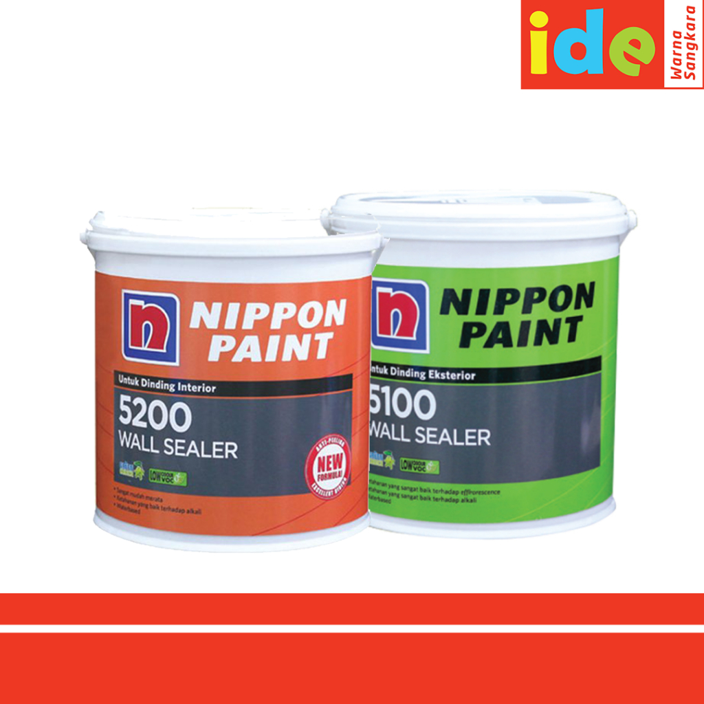Cat Alkali Nippon Paint Interior 4 kg nippon paint 5200 dan 5100 wall sealer