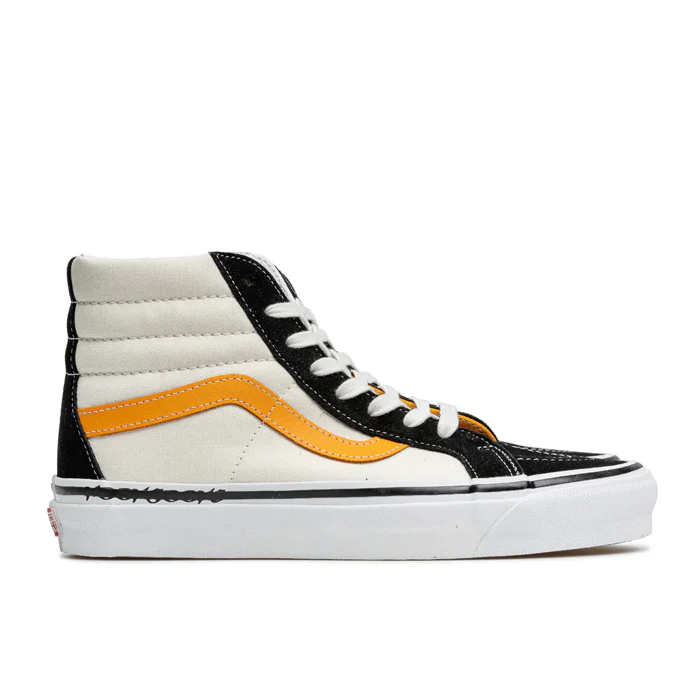 Sk8-Hi 38 Dx Anaheim Black Zinnia