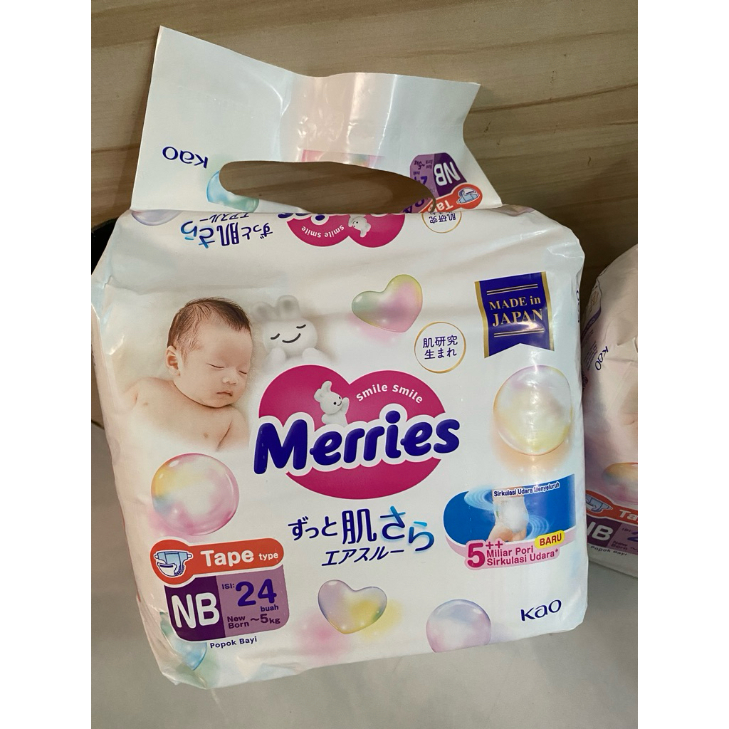 Popok Merries Newborn Tape