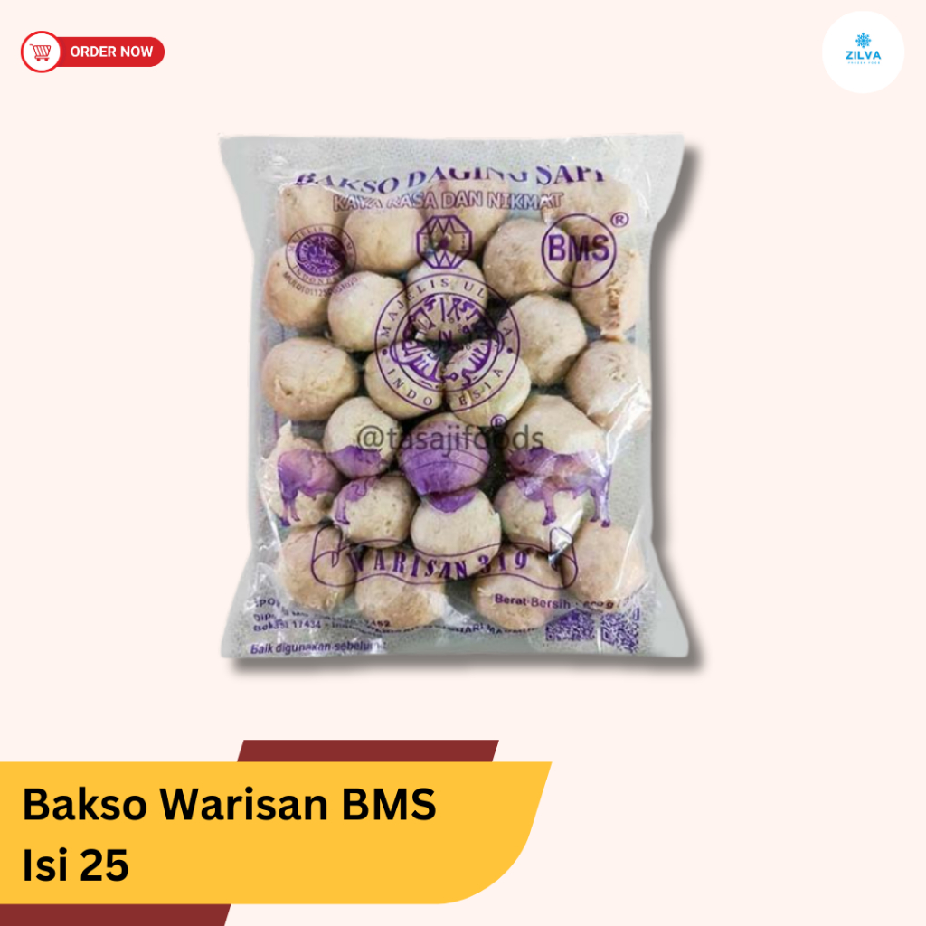

Bakso Warisan BMS Isi 25 600gram