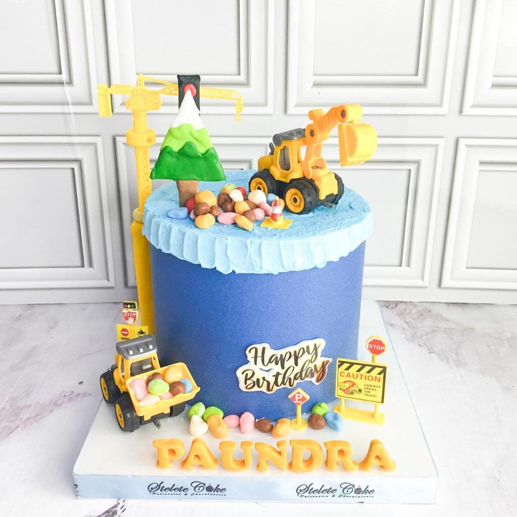 

Kue Ulang Tahun/Birthday cake/Kue Ultah tema Excavator/Kue Birthday Jakarta/excavator cake