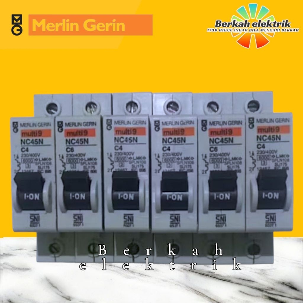 mcb multy Merlin gerin 1p C4 C6 C10 C16 C20 C25