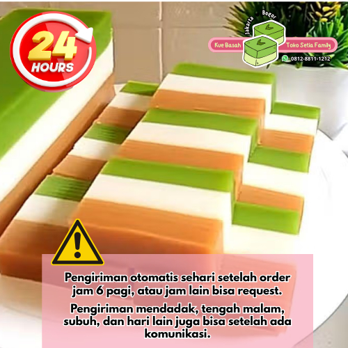 

Kue Subuh / Kue Lapis Beras / Jajanan Pasar Kue Tradisional Kue Basah (Fresh dan Murah)