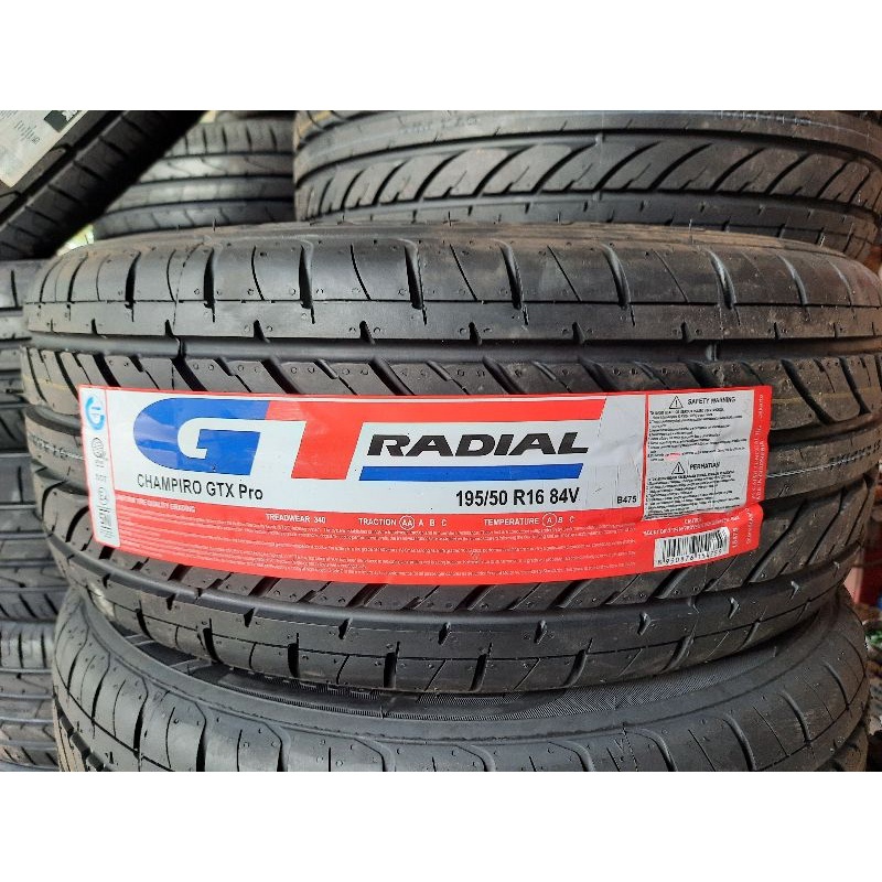 GT Radial Champiro GTX Pro 195/50 R16 Ban Mobil