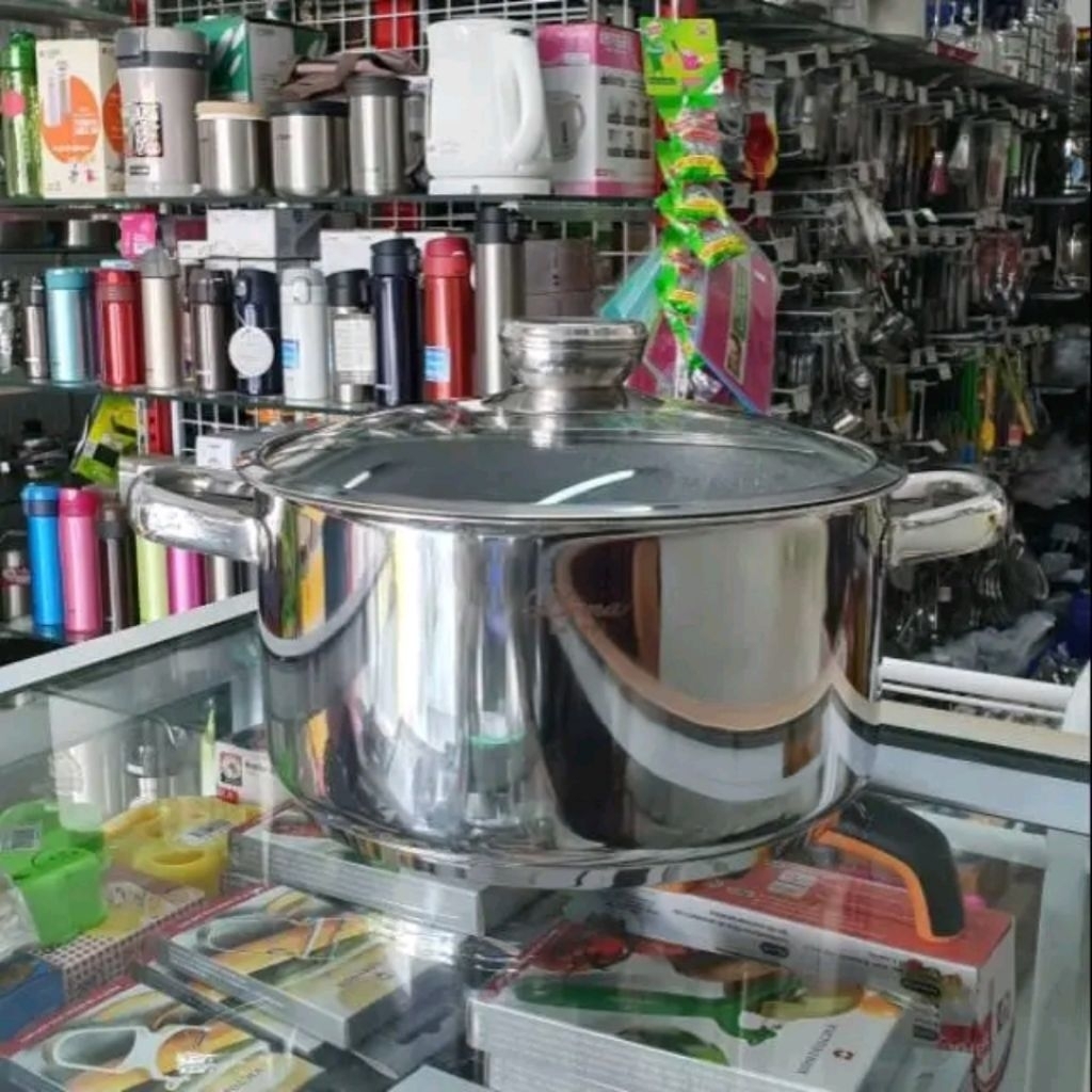 B2003224 Panci Bima Origin Non Stick D24cm, 3ply Base Cookware