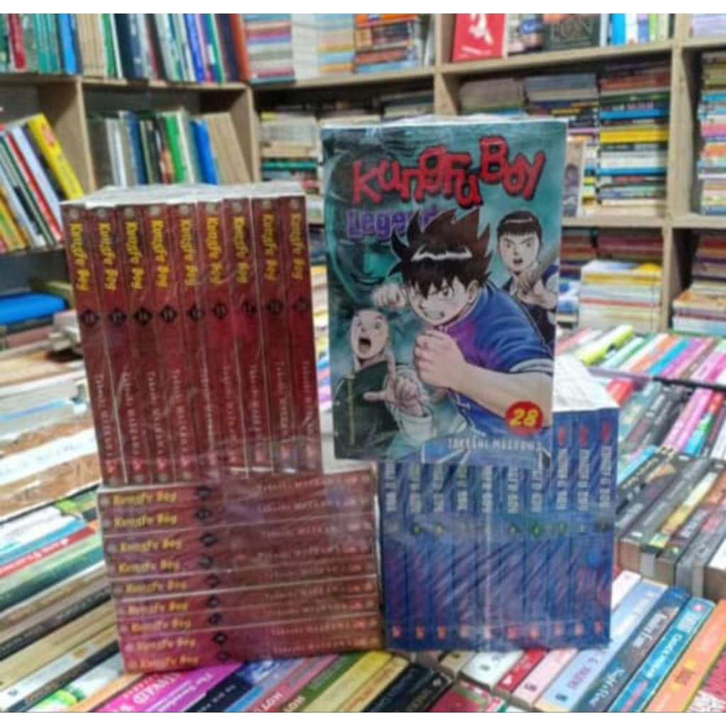 kumik cerita all edisi baru kungfu boy premium 1 set tamat