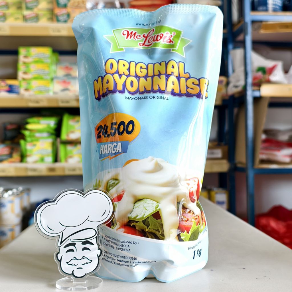 

Mayonaise Mc Lewis 1Kg / Mayo Original Mc Lewis 1Kg / Salad Dressing Mayo Mc Lewis 1Kg