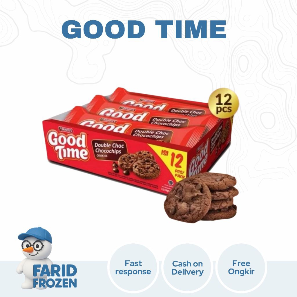 

GOOD TIME COOKIES 10,6GR X 12 ( 1 BOX ISI 12 PCS)